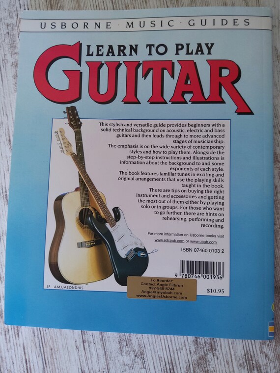 usborne guitar book