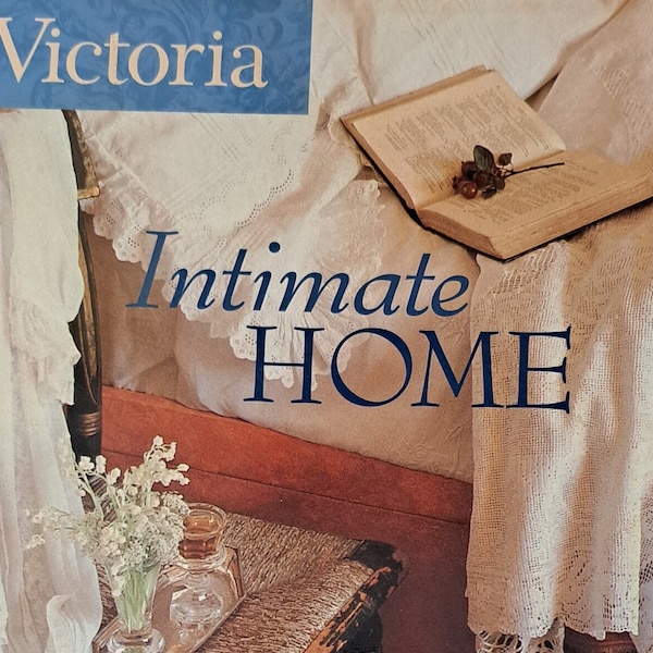 Vintage Victoria Intimate HOME Creating a Private World Book Soft Cover Home Decorating