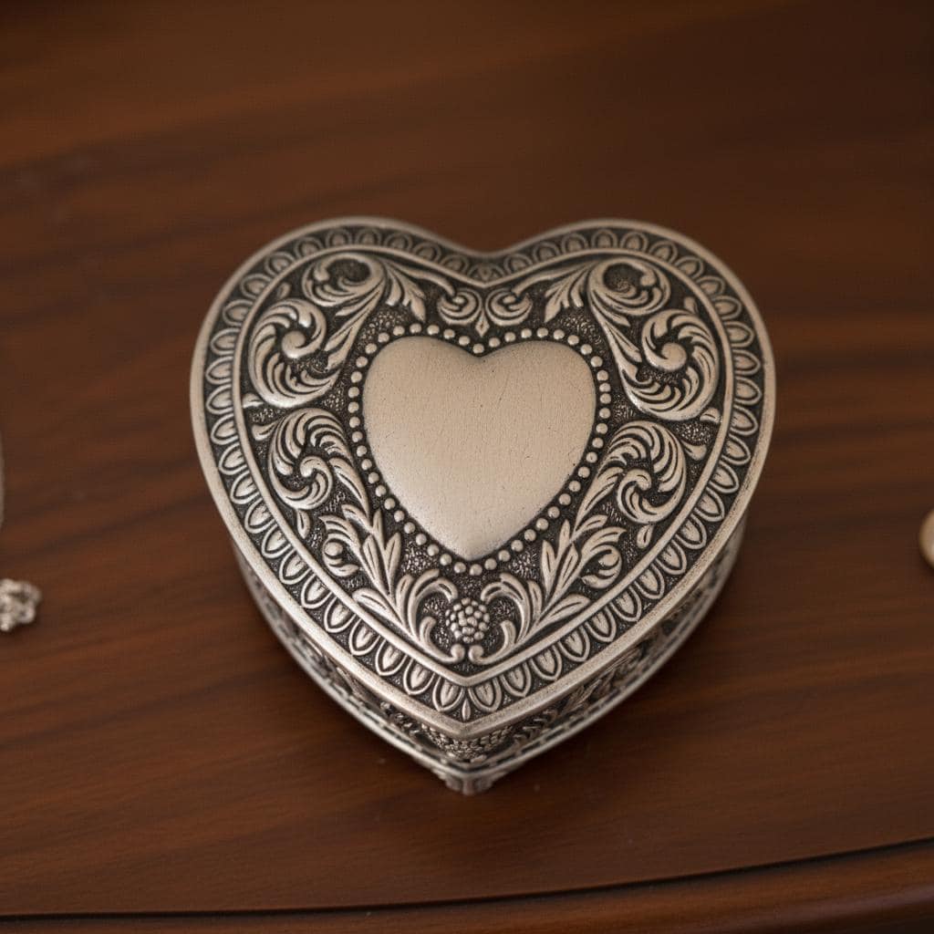 BOÎTE À BIJOUX ancienne ronde trépied en métal à déterminer. EUR 100,00