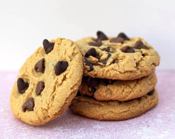 Peanut Butter Chocolate Chip Cookies  Gift Box