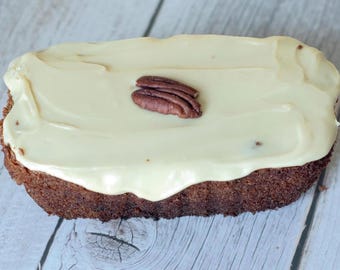 Pecan Flourless Rum Cake Christmas Holiday  Fruitcake Gift