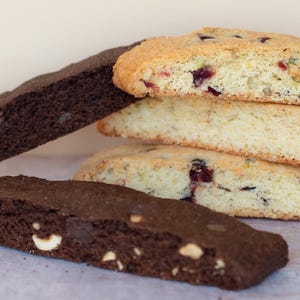 Caja variada de biscotti italianos, galletas surtidas de regalo imagen 3