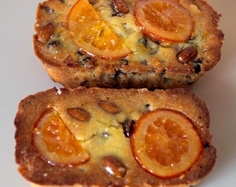 Fruitcake Italian Brandy Almond Orange Holiday Pound Cake