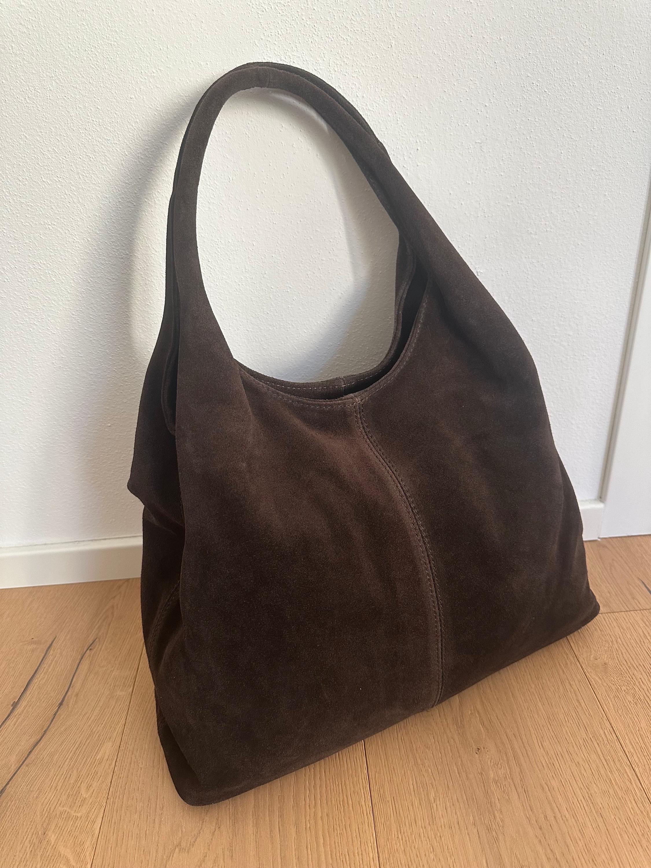 Sac à Main Femme En Cuir Véritable - Fabriqué En Italie, Occasion - Marque Made In Italy