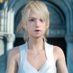 Lunafreya Necklace, Luna Necklace, FFXV, Final Fantasy 15 Inspired