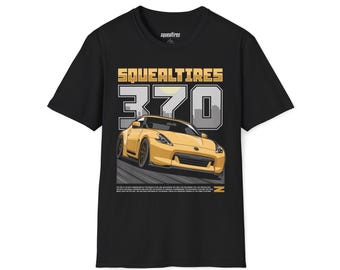 T-shirt met 370Z-print: retro autoshirt voor autoliefhebbers