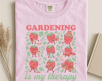 ガーデニングシャツ、ガーデニングママTシャツ、植物好きへのギフト、ガーデン好きシャツ、コテージコアガーデニングTシャツ、自然好きへのギフト