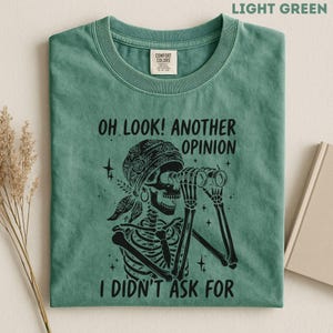 Sarcastic Shirt Women, Funny Skeleton Shirt, Dark Humor Graphic Tee, Introvert Shirt, Antisocial Shirt, Funny Mom Gift, Skull Tee for Her image 5