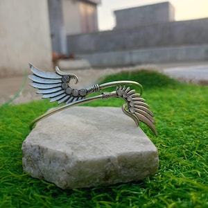 Armband med månstensving, vintage boho legeringssmycken