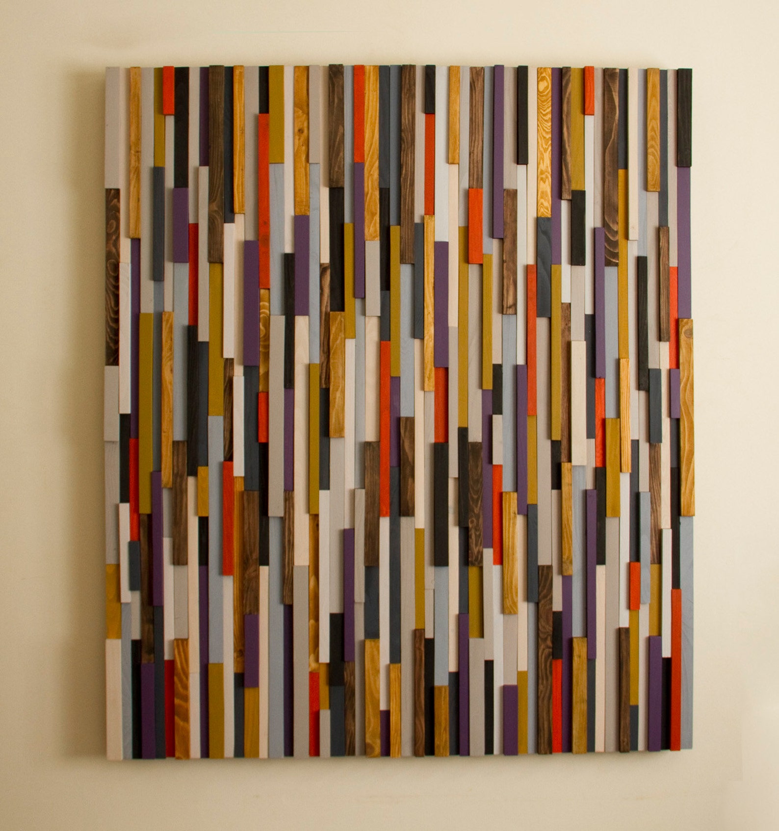 Large Wood Wall Art Custom Wood Art Decor Reclaimed Wood Etsy