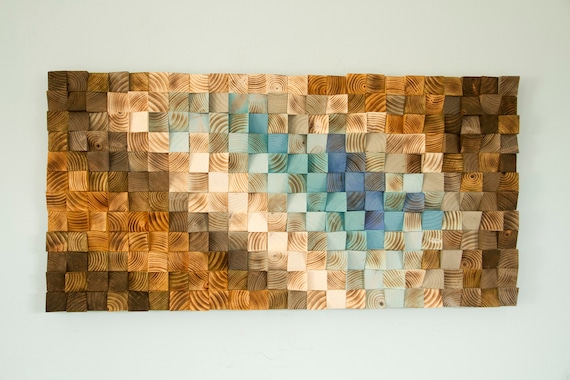 Wood wall art on sale decor