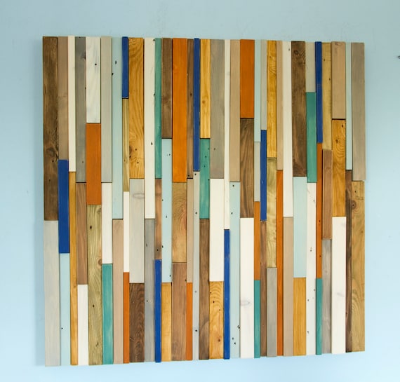 Reclaimed Wood wall Art Industrial wall Art rustic wood art Etsy