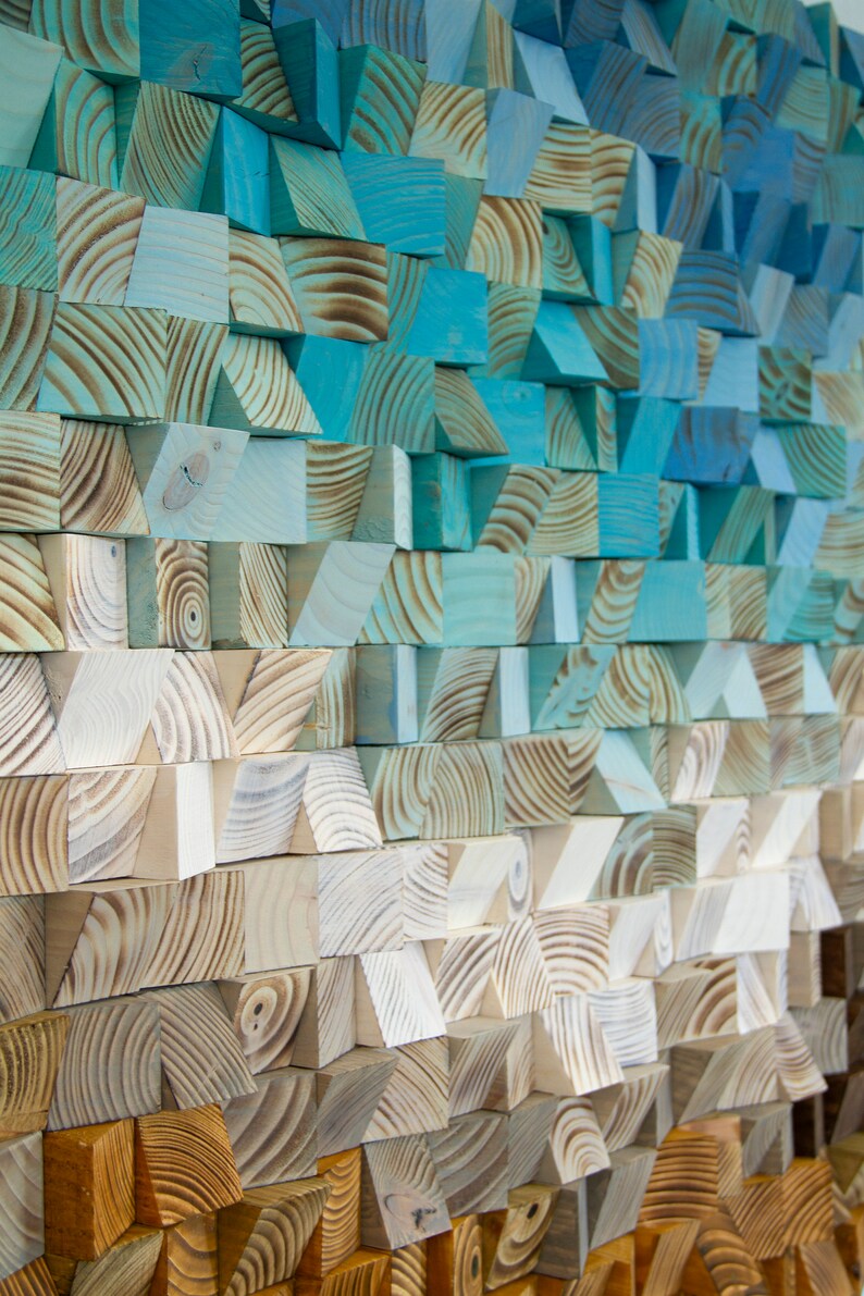 Sea Side Wood Sculpture Beach Wooden Wall Art Wood Art Etsy