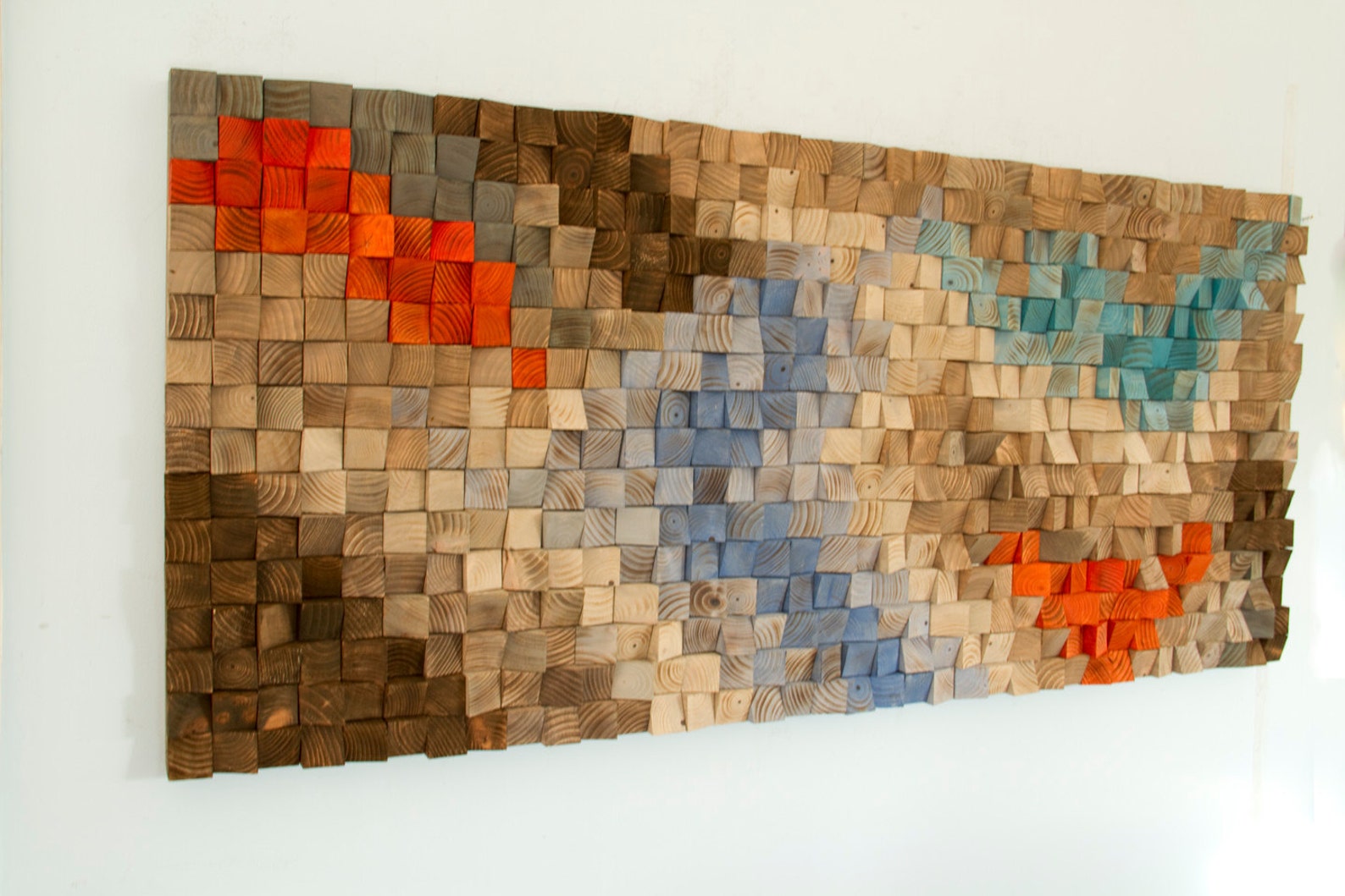 Wood Wall Rustic Art SALE wood wall sculpture abstract Etsy