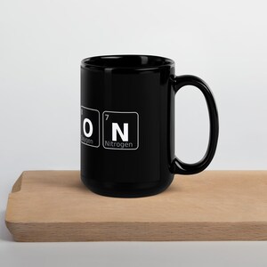 PYTHON Periodic Table Mug | Python Developer Coffee Cup | Programming Language Mug