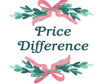 Price difference