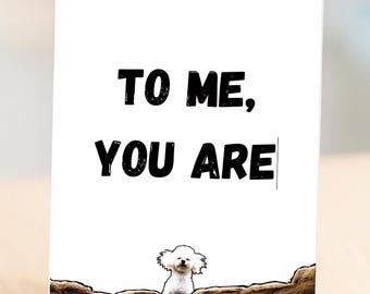 Funny Silence of the Lambs Card | Precious Puppy Parody | Printable Horror Movie Card | Thriller Fan Gift | Blank Inside | Instant Download