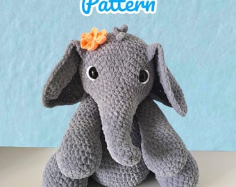 Modèle d'éléphant au crochet
