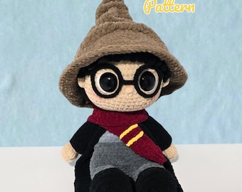 Patrón de ganchillo para el mago niño mágico