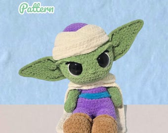 Patrón de crochet de extraterrestre de anime