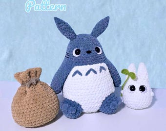 Chibi & Small Friendly Neighbor Bundle Crochet Pattern