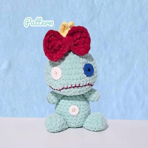 Patrón de ganchillo Scrump de baja costura imagen 1