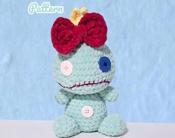 Modèle de crochet Scrump à couture facile