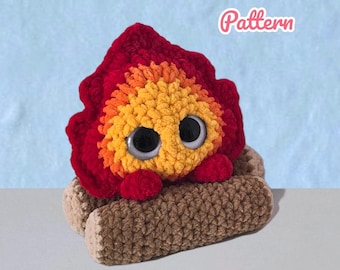 Modèle de crochet du grand démon de feu