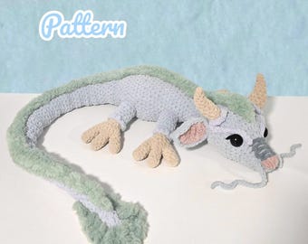 Patrón de ganchillo del dragón espiritual