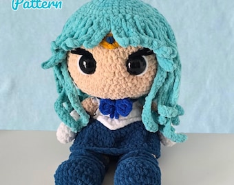 Sailor Neptune Warrior Crochet Pattern