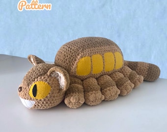 Patrón de ganchillo del autobús gato de Neko Basu