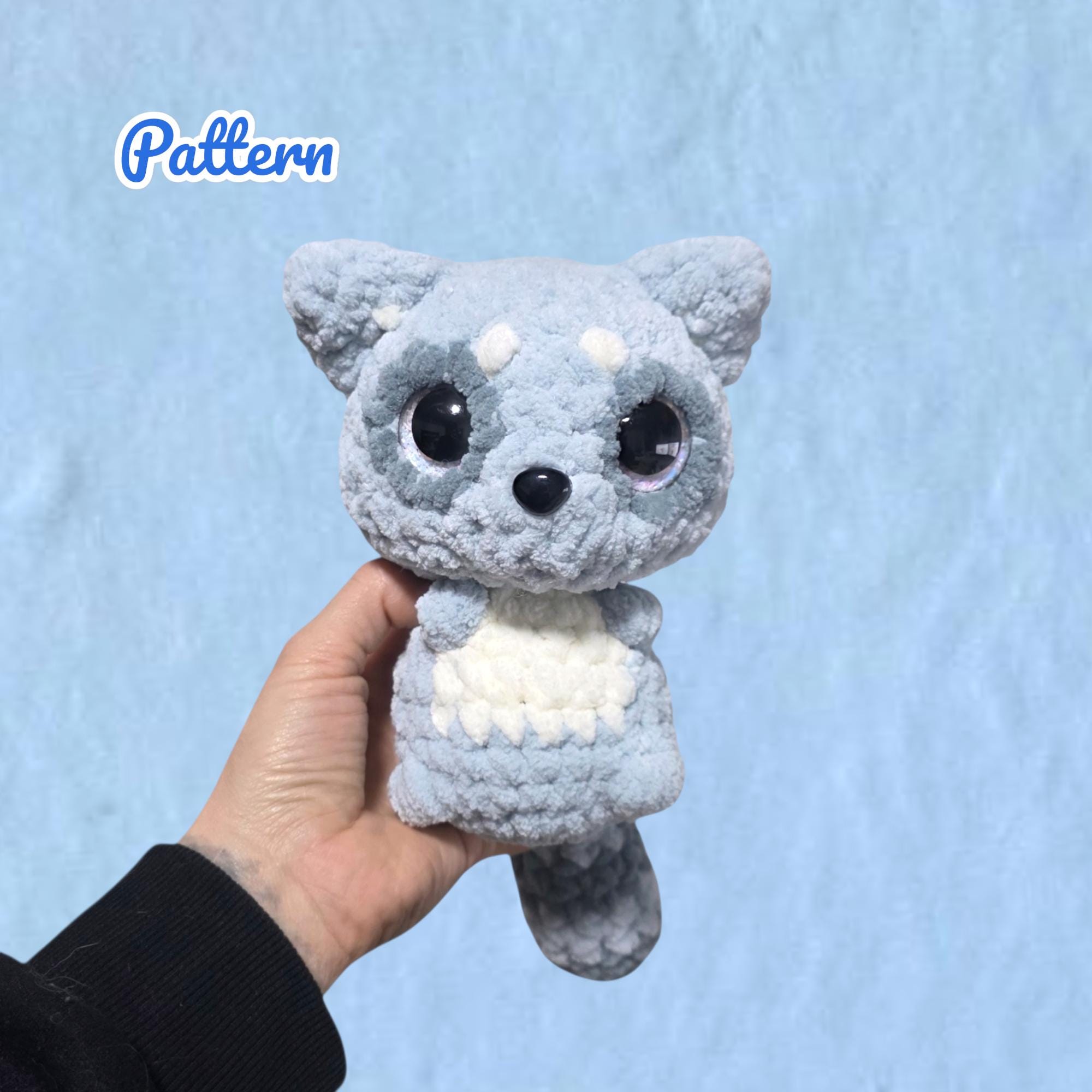 30 Racoon Crochet Patterns for Woodland Amigurumi, Hats, Appliques, and Cozy Handmade... 17 Low-Sew Racoon Crochet Pattern PDF