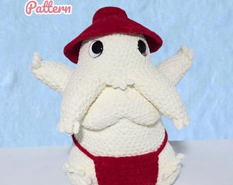 Spirit Radish Crochet Pattern