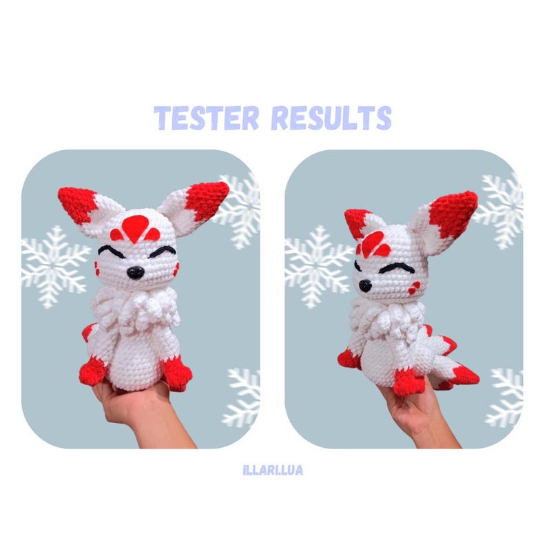 Kitsune Crochet Pattern - Etsy
