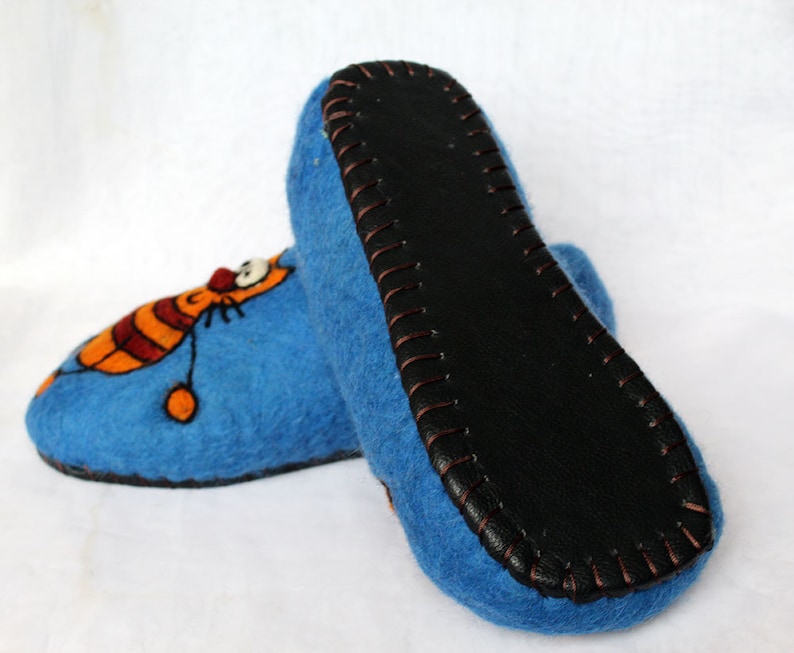 felted wool slippers