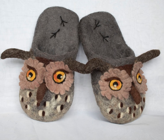 owl slippers