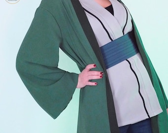 Frauen Ninja Cosplay Set, Anime inspiriert Outfit, Rollenspiel Kostüm für Halloween