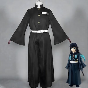 Anime Style Cosplay Costume Uniform,Japanese Inspired Outfit with Wig, Gift for Festival Party