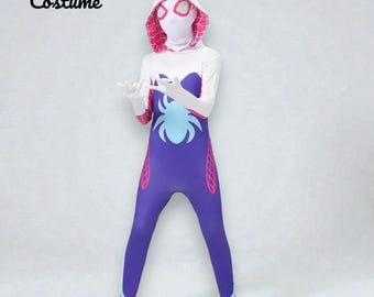 Superhero Cosplay Jumpsuit, Bodysuit Outfit for Party, Anime Costume Gift for Him Her