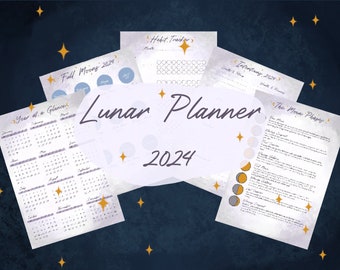 2024 Lunar Witchy Planner