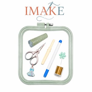 IMAKE  DIY Sewing & Embroidery Kit B | Must-Have for Stitching