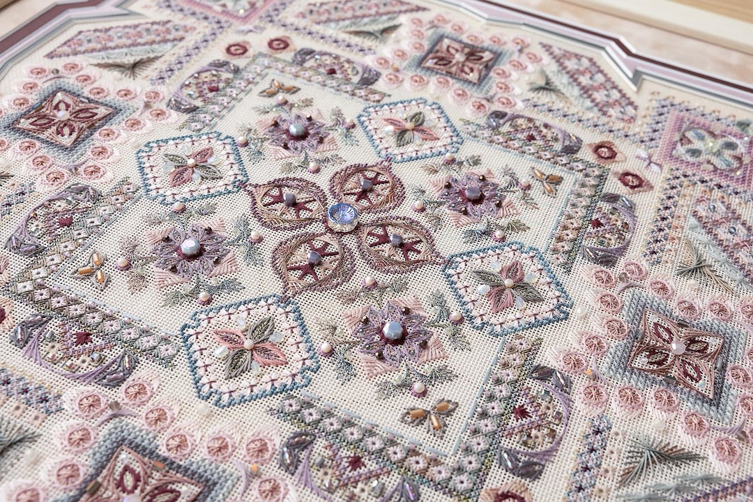 Sakura Cherry Blossom Cross Stitch Pattern PDF + SAGA, Floral ...
