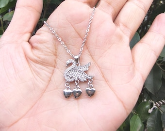 925 Sterling 925 Sterling Silver Swarn Pendant