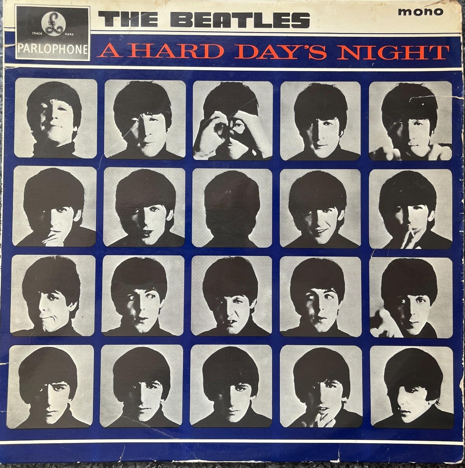 Hard days night 1964 - Etsy 日本