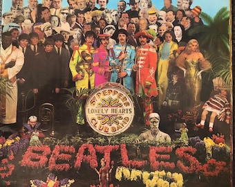 ビートルズ、1967年頃、初期プレス、ビニール、サージェント・ペパーズ
