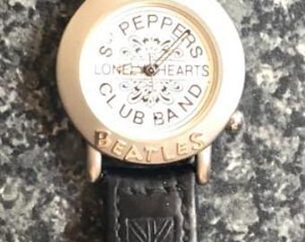Beatles Sgt Peppers Watch With Original Box Apple