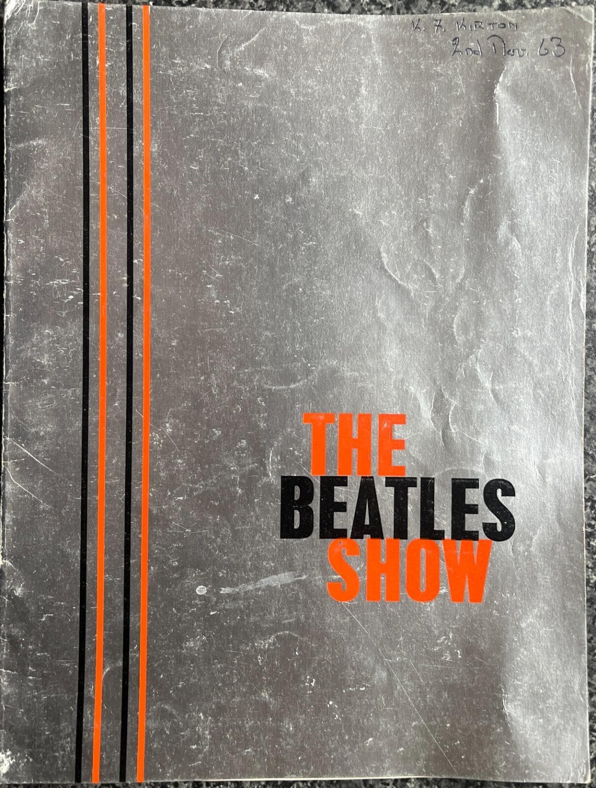 Beatles Tour Programs - Etsy