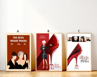 4 プラダを着た悪魔（フレンチ・ヌーヴェルヴァーグ）ポスター