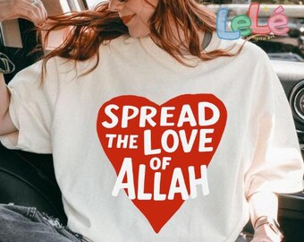 Islamic Heart Quote PNG File | Muslim Faith Clipart (Digital Download)