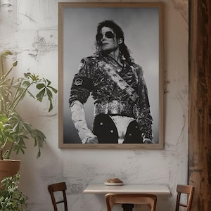 額装品/Michael Jackson ON the Wall/カウズ/ブラック Michael Jackson ON the Wall（カウズ） ポスター販売のアズポスター